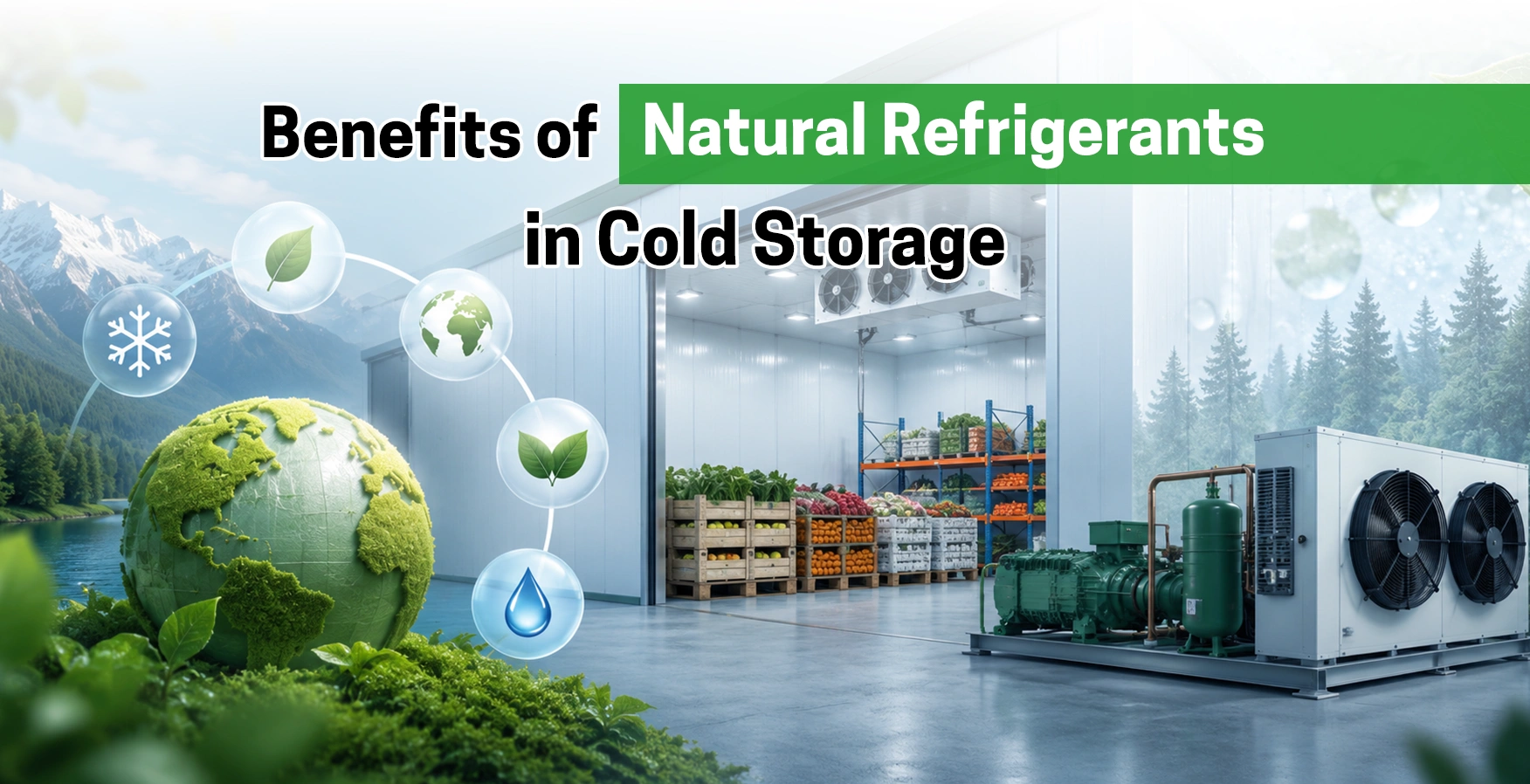 Benefits of Natural Refrigerants in Cold Storage