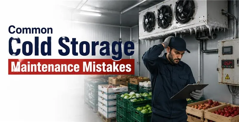 Preventive maintenance for cold storage.