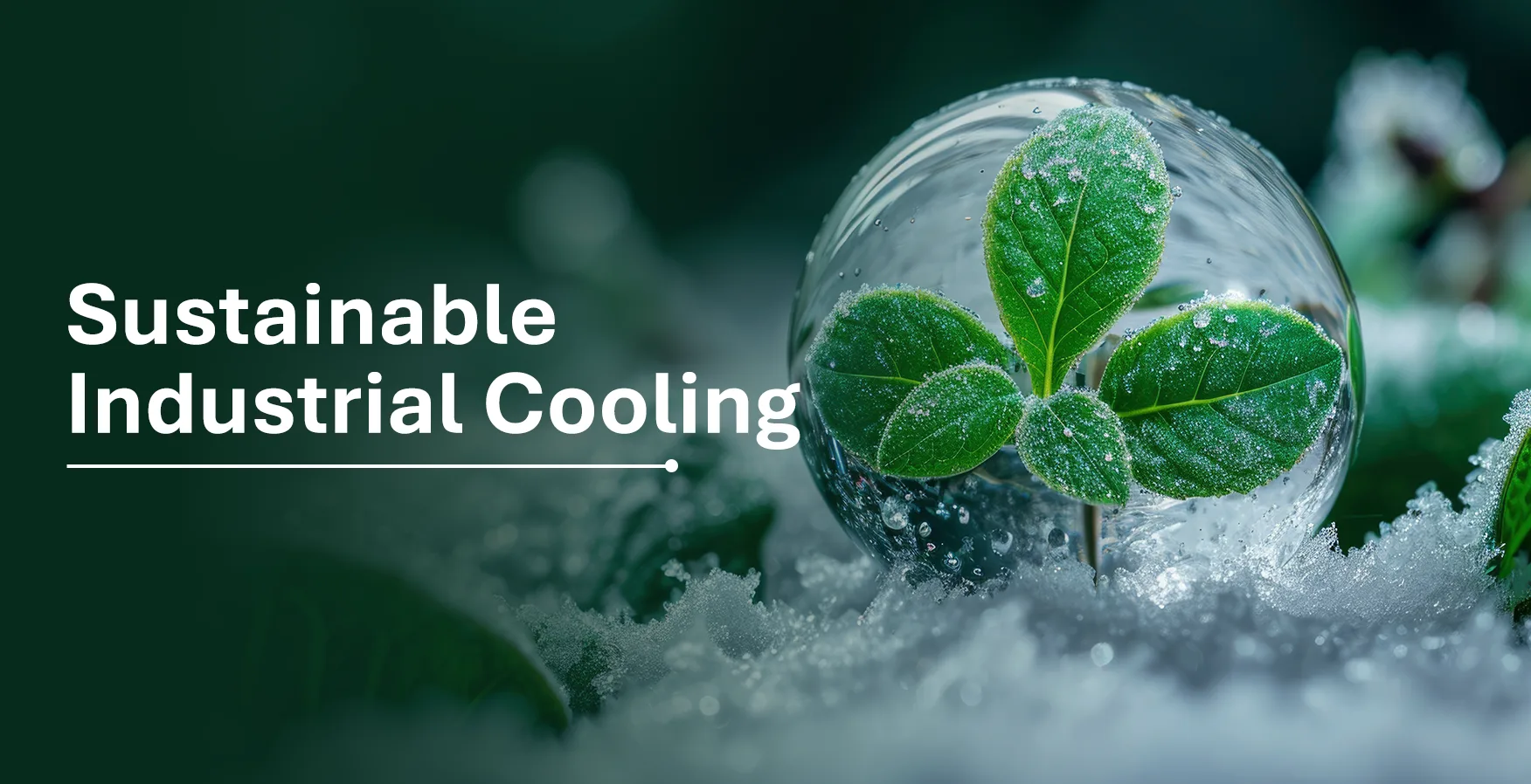 Sustainable industrial cooling system for energy savings